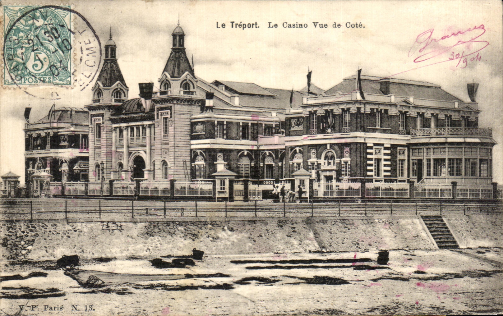 CPA Treport the Casino Seen of Dimension