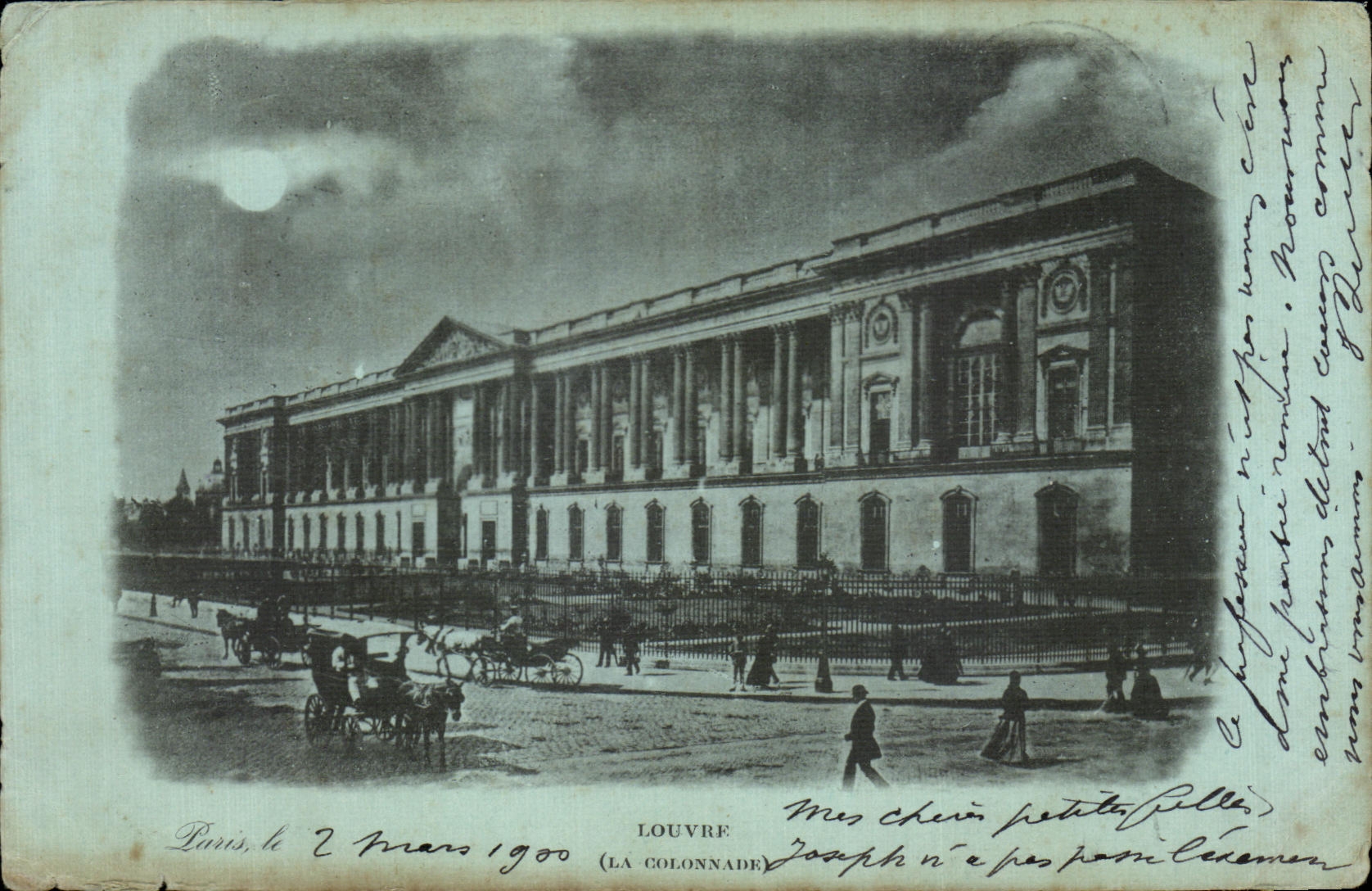 Louvre de CPA la columnata