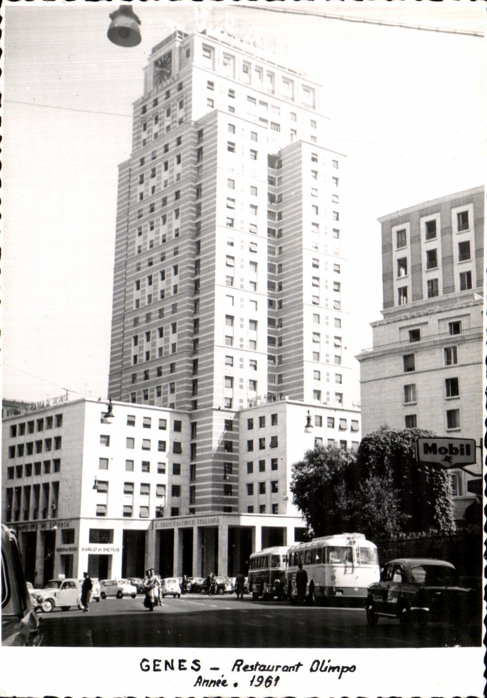 CPA Genova que restaura el ano 1961 de Olimpo