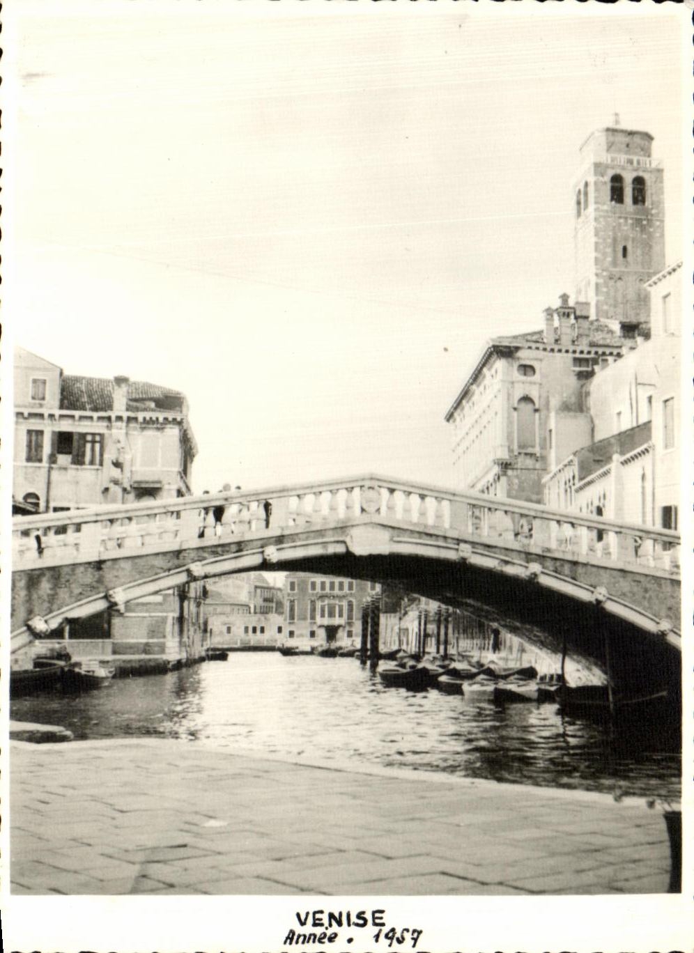 CPA Venice Year 1957