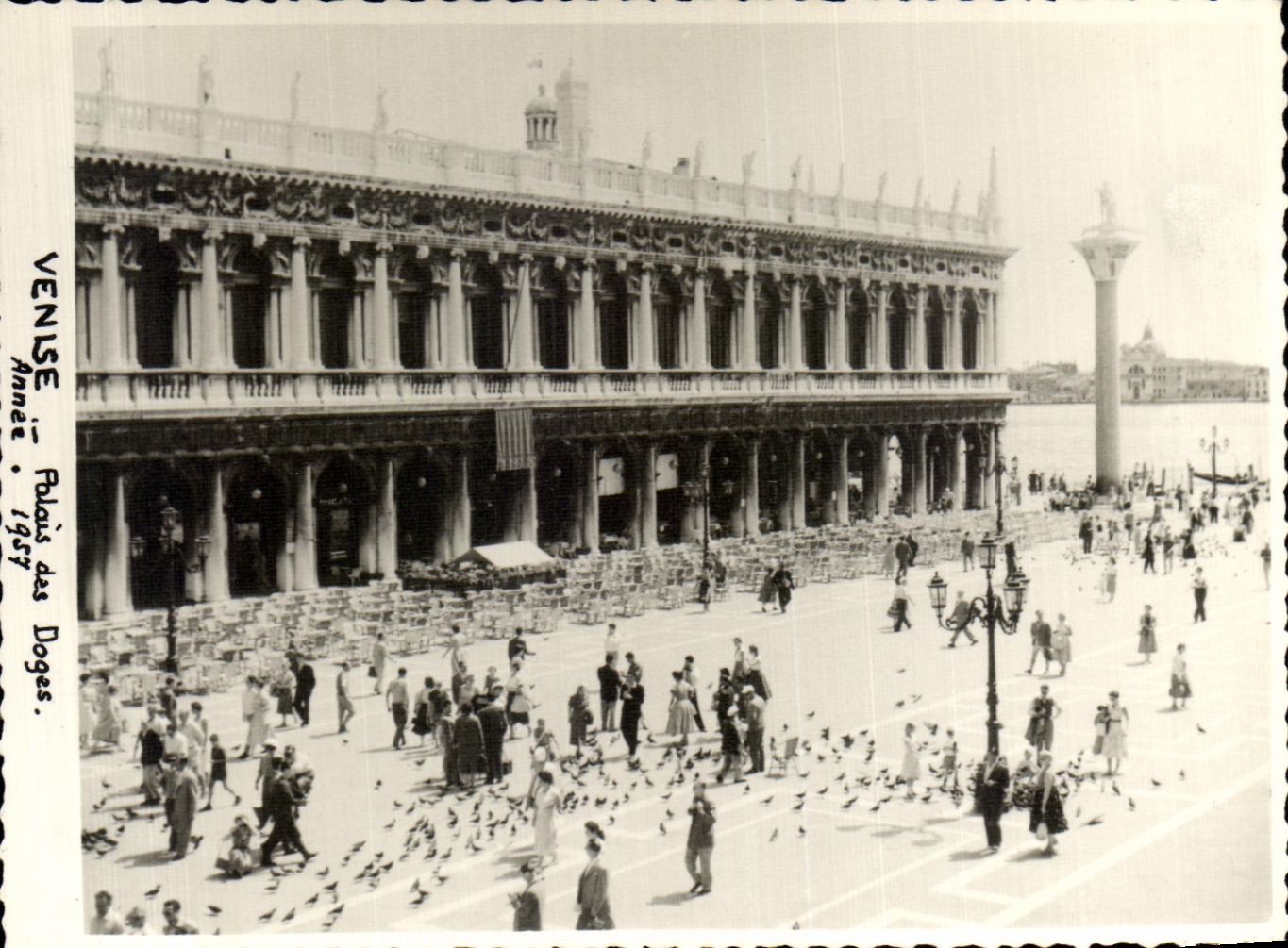 CPA Venice Palate of the Doges Annee 1957