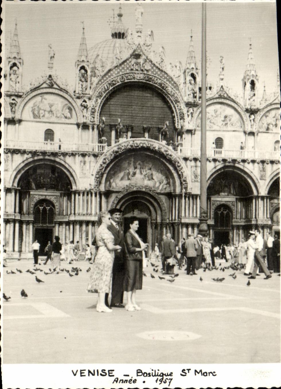 CPA Venice Bosiligue St More Year 1957