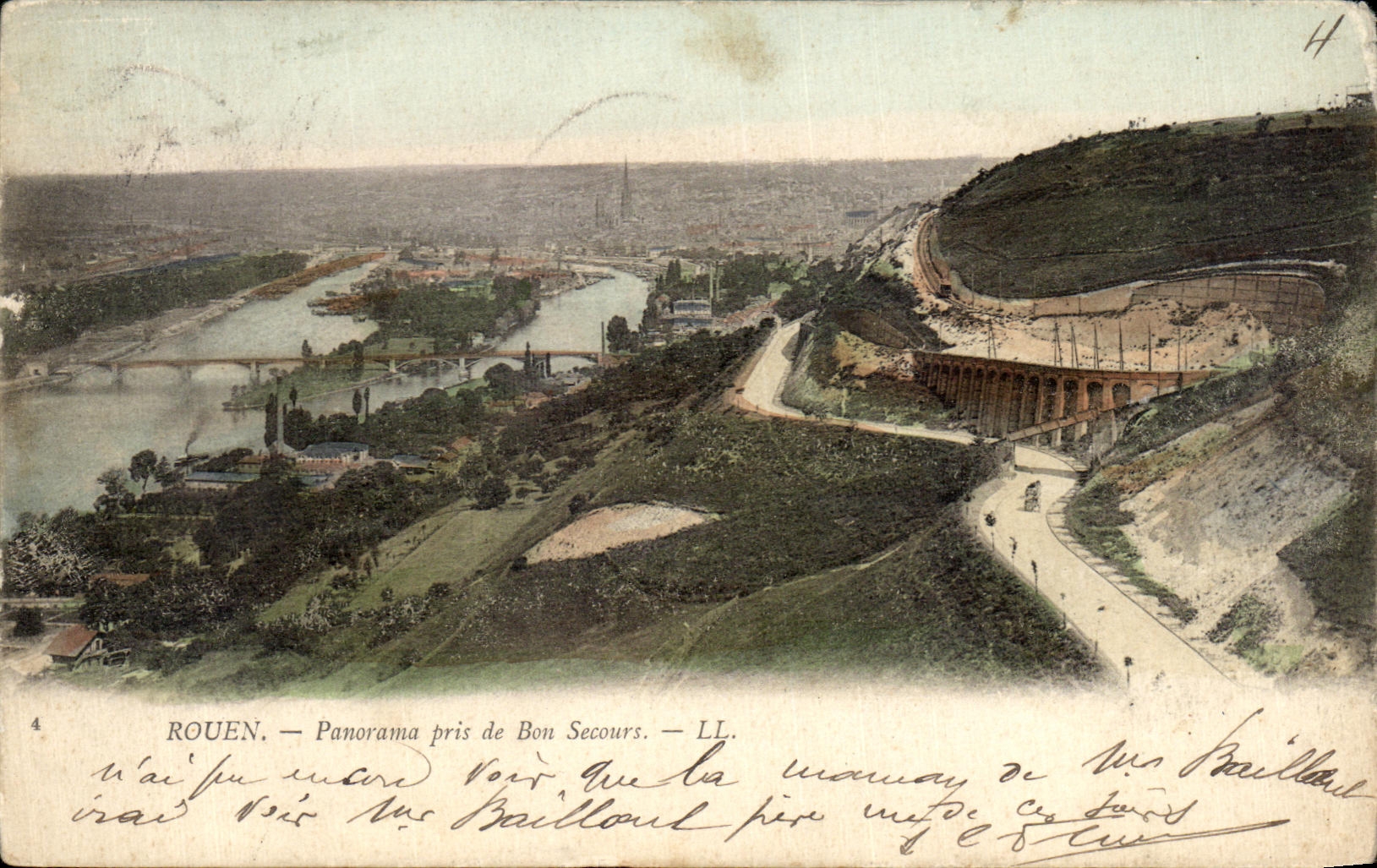 CPA Rouen Panorama taken of Good Help