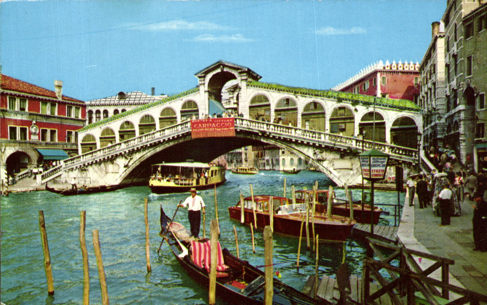 CPA Venezia Ponte di Rialto big shot It di Rialto Rialto Bridge Rialtobrucke Ponte of Rialto