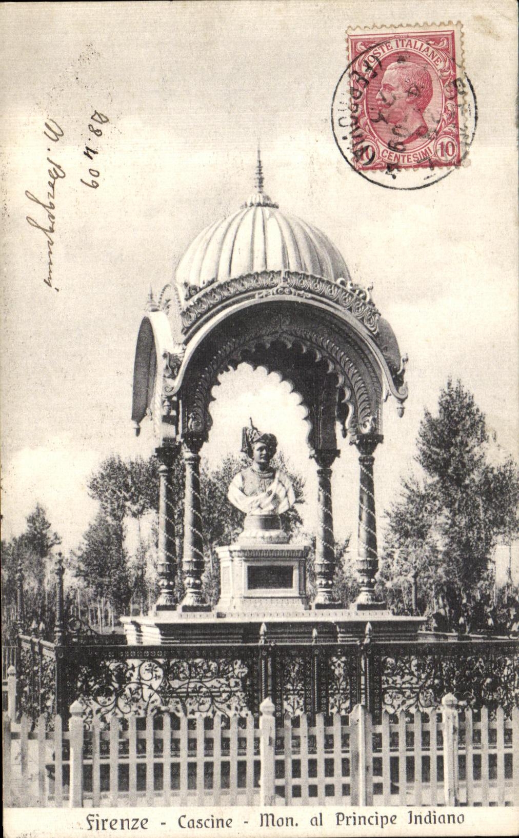 CPA Firenze Cascine Mon al Principe Indiano