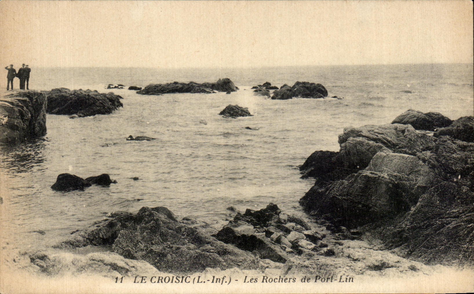 CPA Croisic Rocks of Port Flax