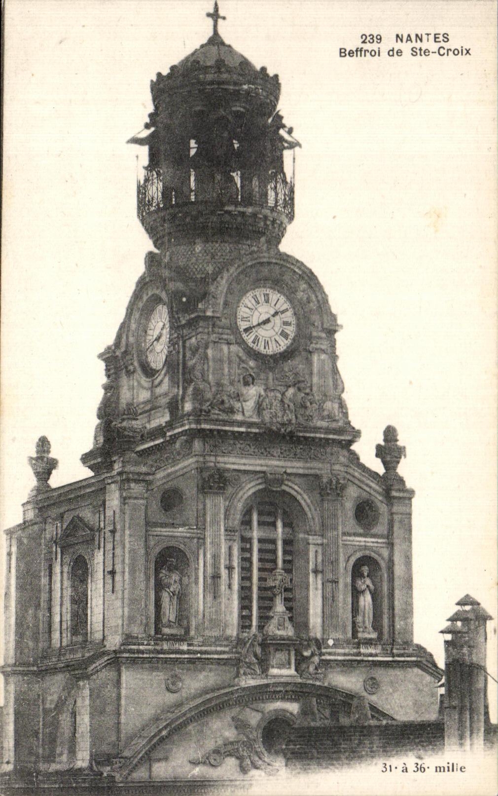 CPA Nantes Belfry of Cross