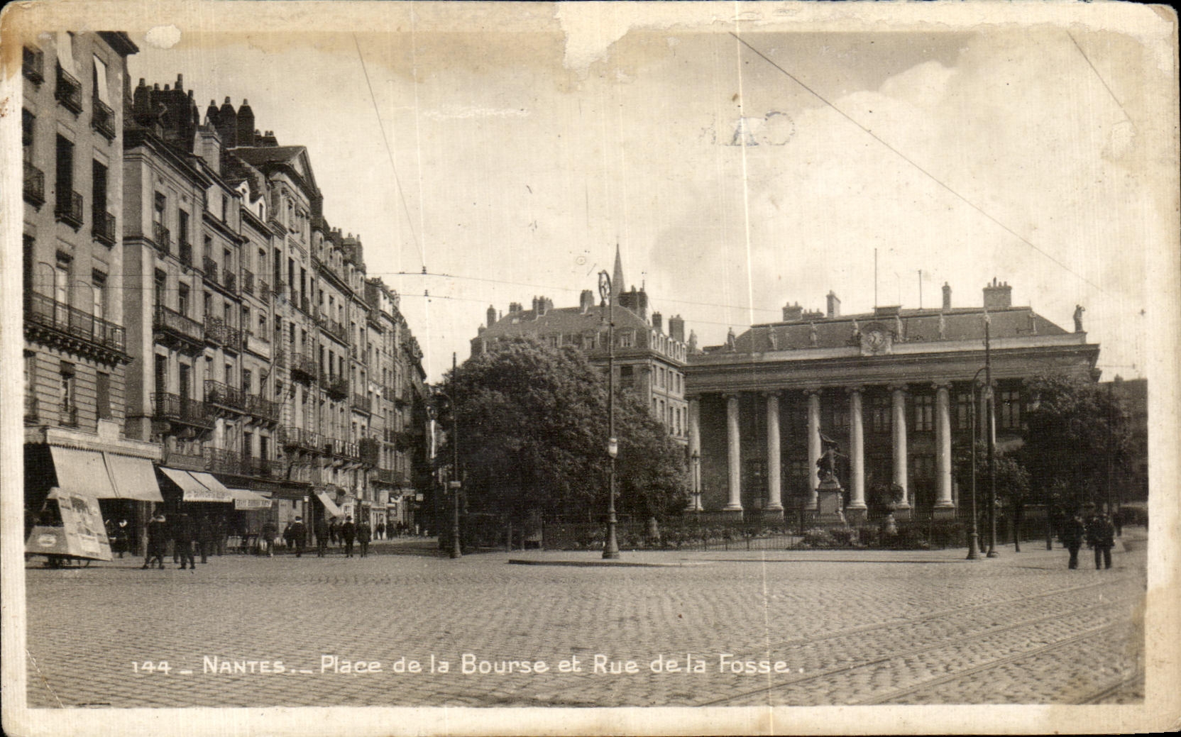 CPA Nantes Places Stock Exchange and Street of the Pit