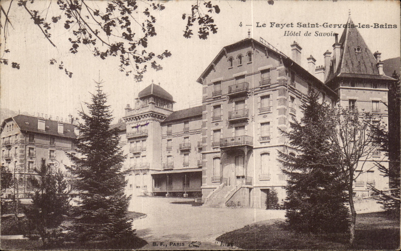 CPA Le Fayet SAint Gevvals Les Bains