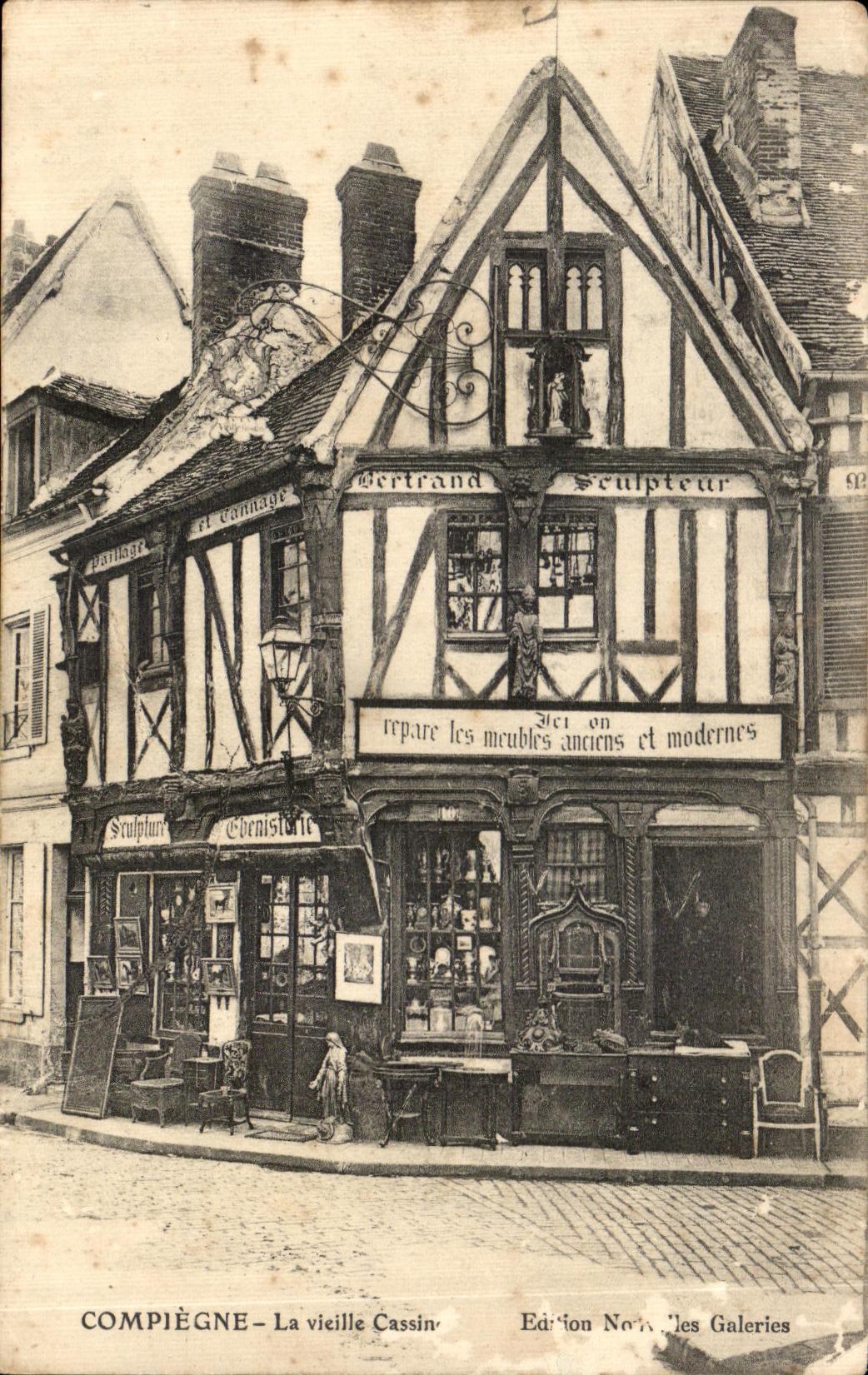 CPA Compiegne La Vieille Cassin