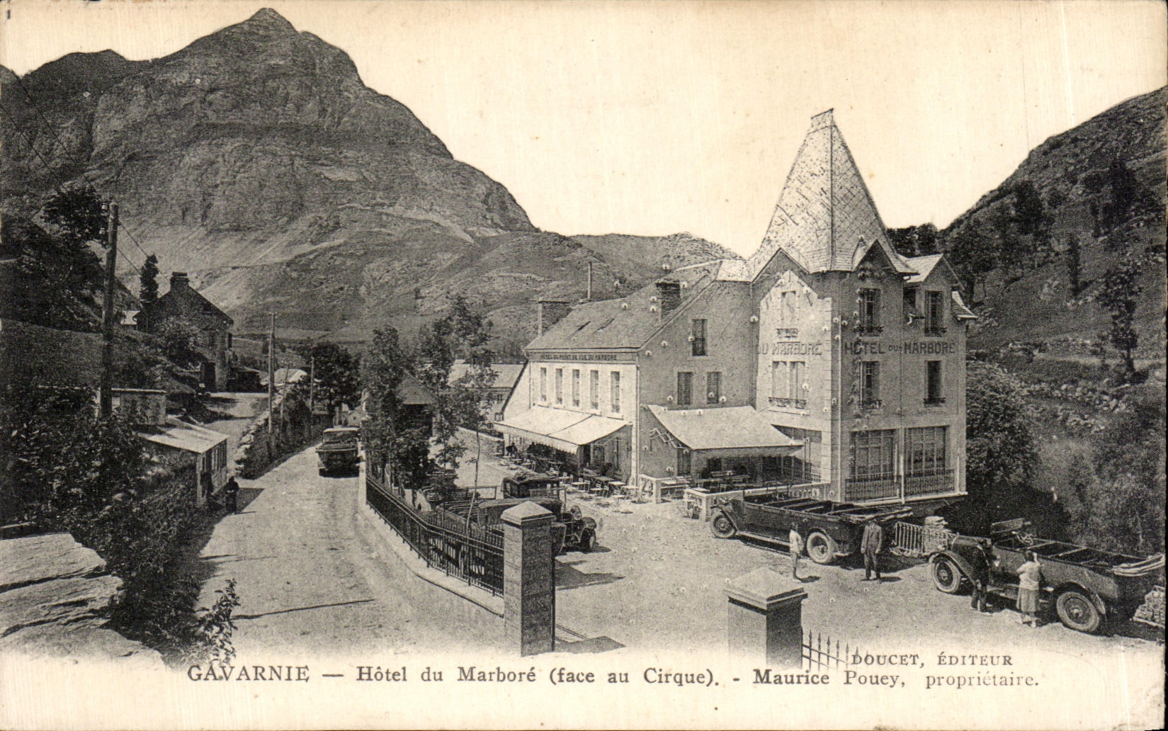 CPA Cavarnie Hotel du Marbore Maurice Pouey