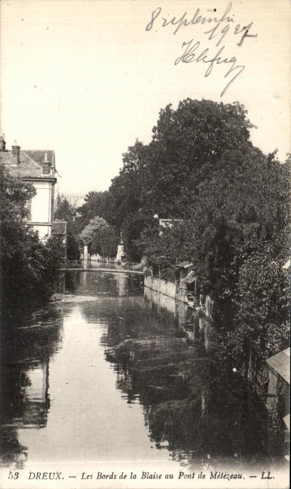 Bordes de CPA Dreux del Blaise al puente de Metezeau