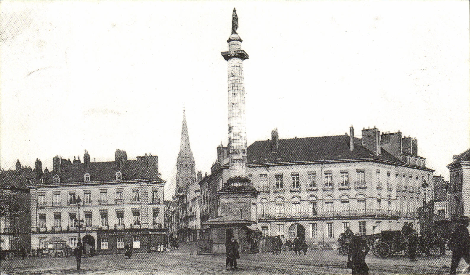 REPRO Nantes Places Louis XVI about 1900