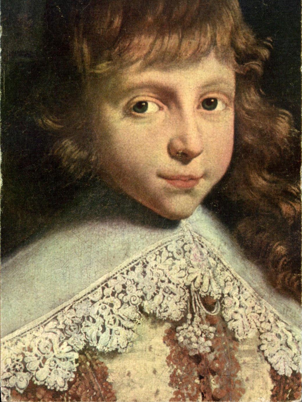 CPSM the Dwarf Portrait supposes of the Duke Enghien Musee of Nantes