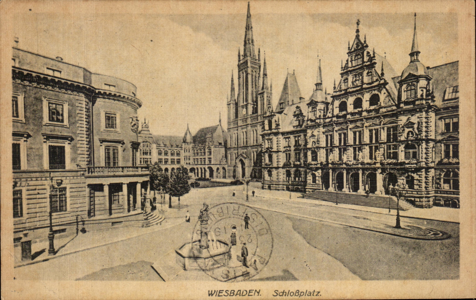 CPA Wiesbaden Schlobplatz