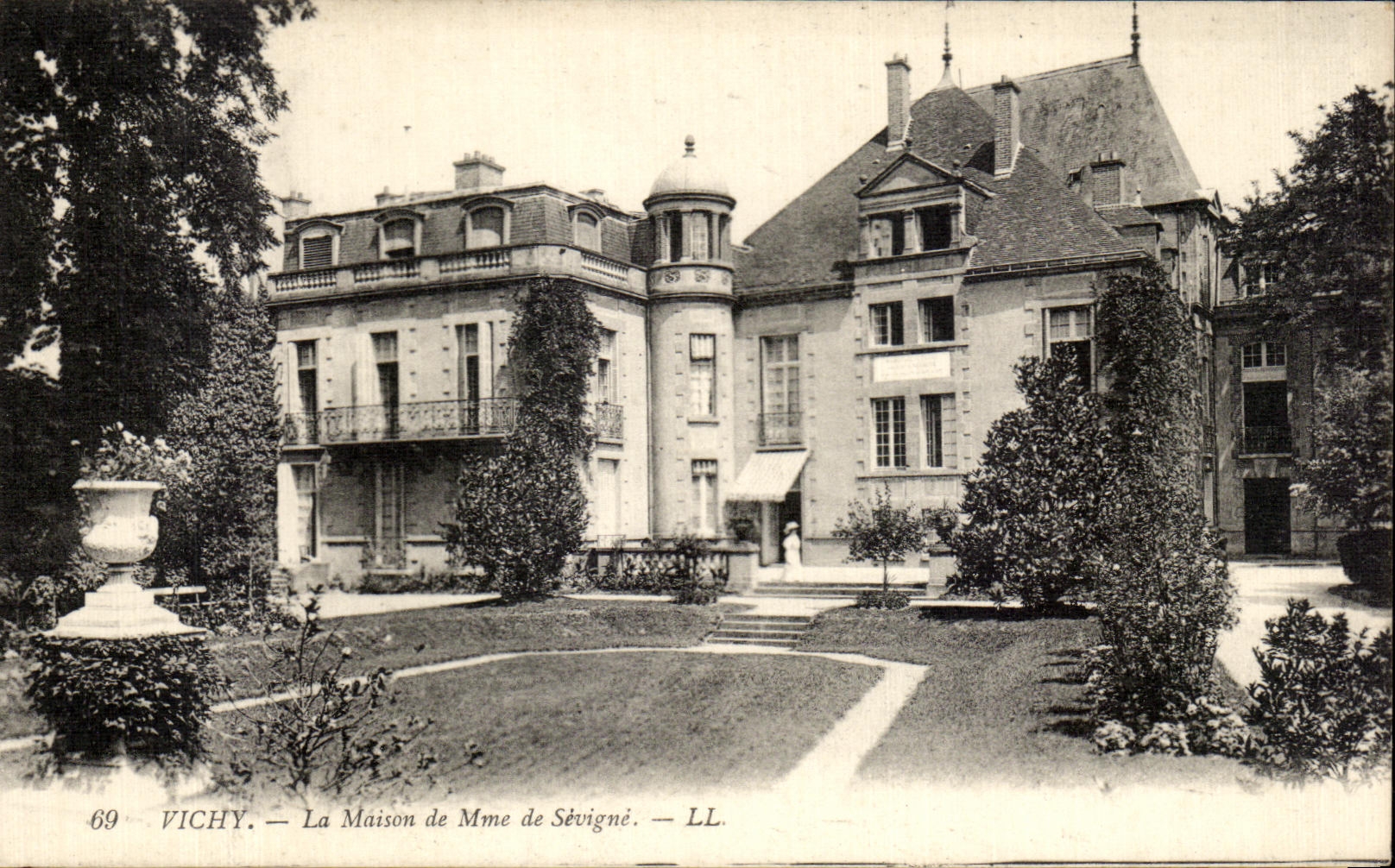 CPA Vichy the House of Mrs of sevigne