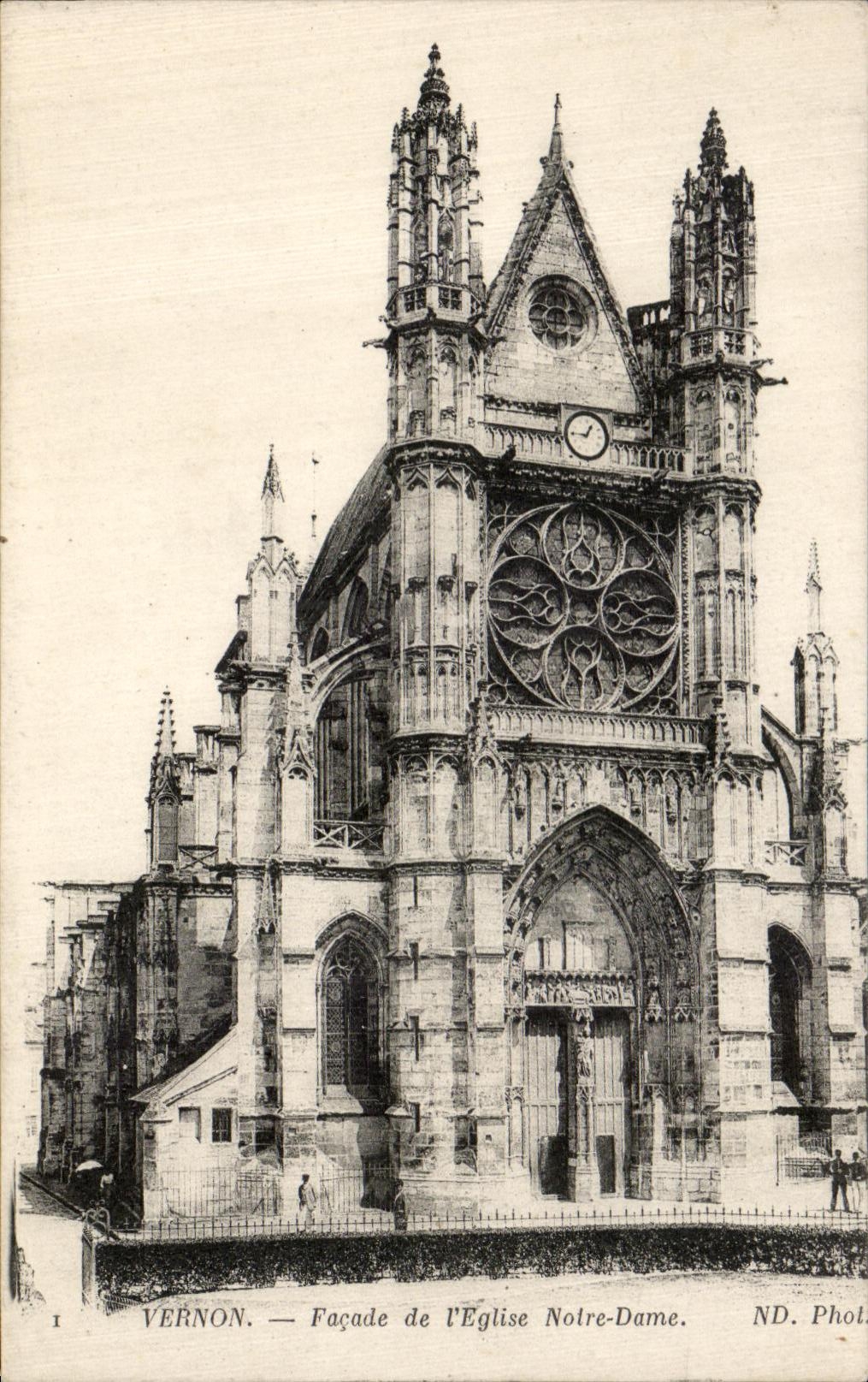 CPA Vernon Frontage of Notre Dame Church