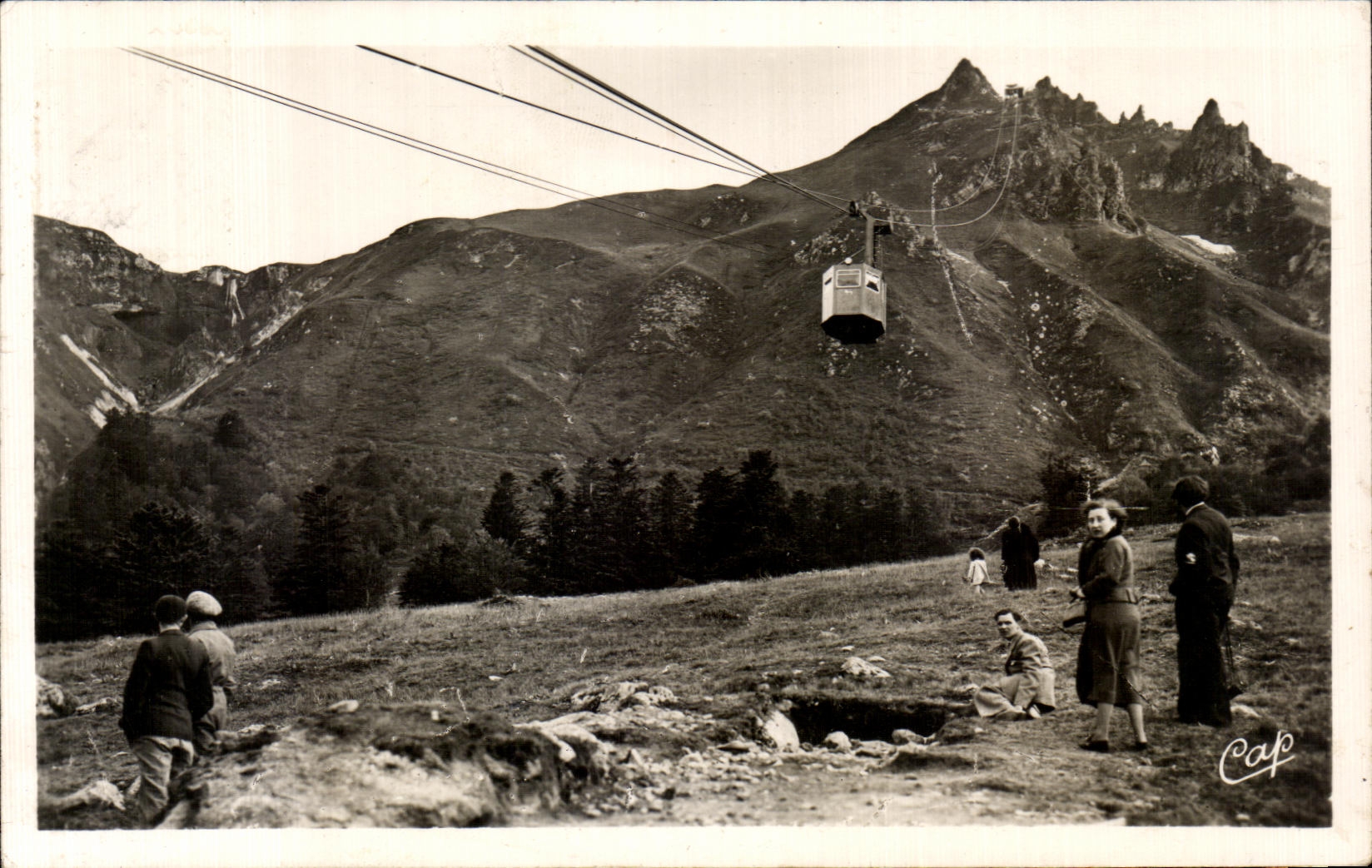 CPA the Mount Gilds Sancy the Needles of the Devil