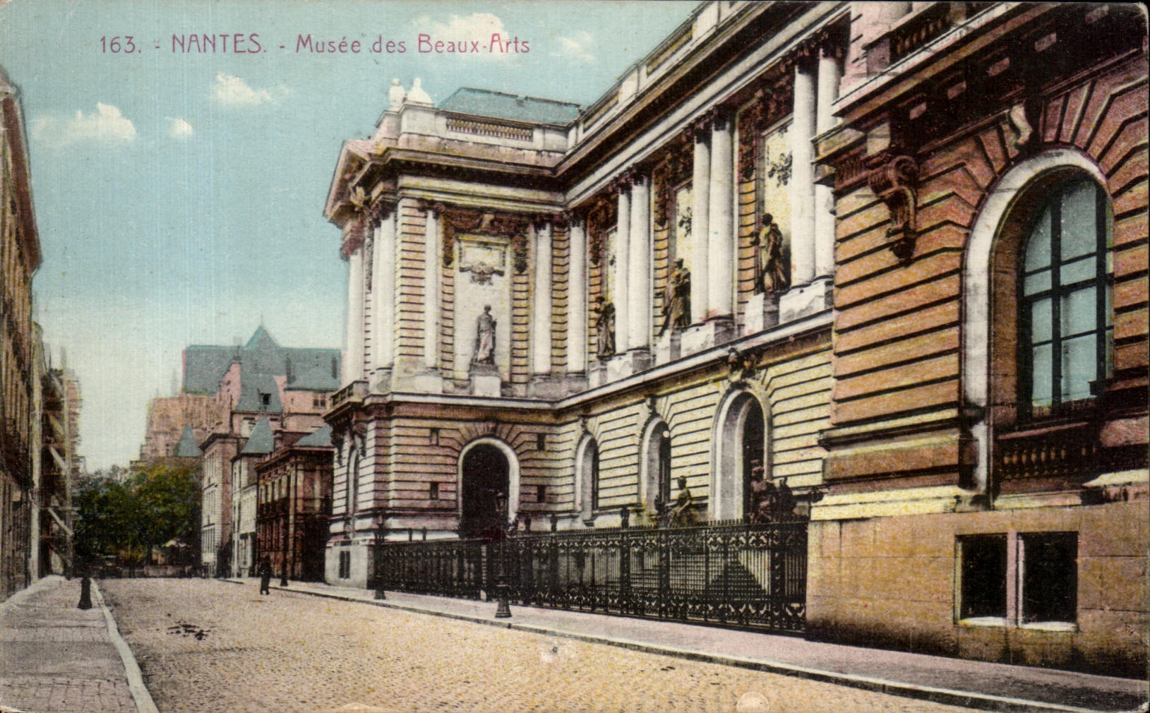 CPA Nantes Museum of Beautiful arts