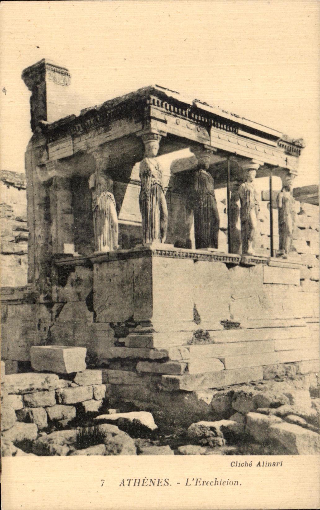 CPA Greece Greece Athens Ercechteion