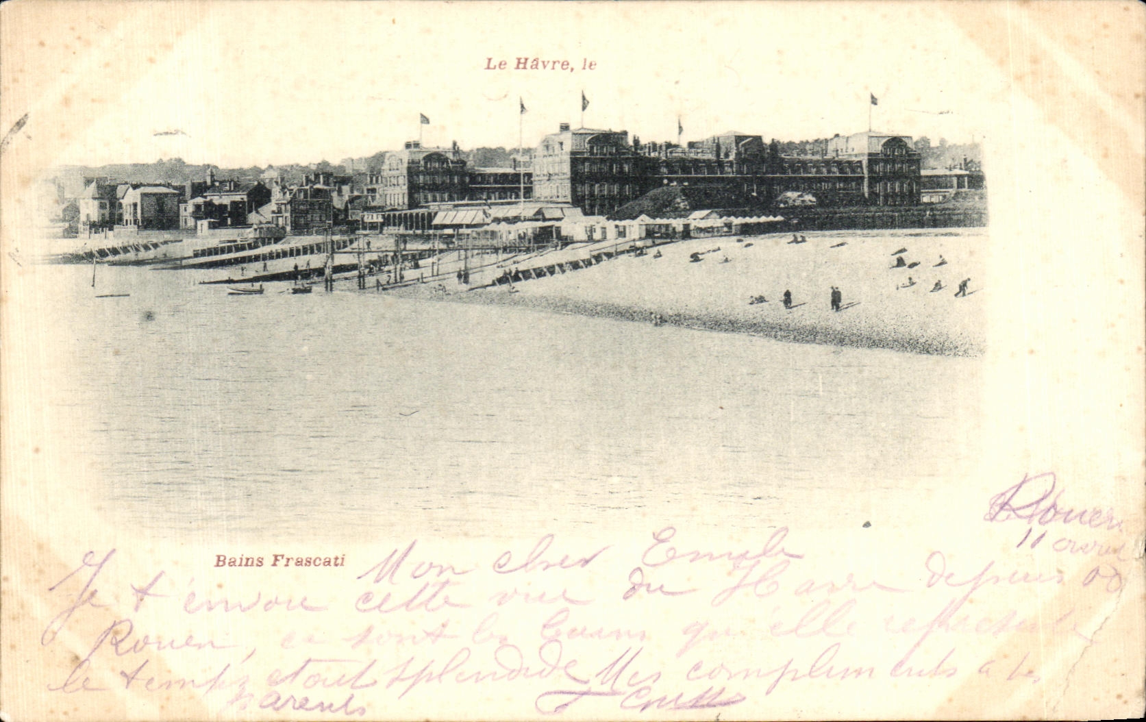 Banos de CPA Le Havre Frescati