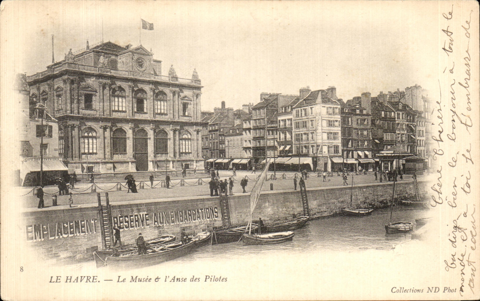 Museo de CPA Le Havre que manejo de los barcos de pilotos
