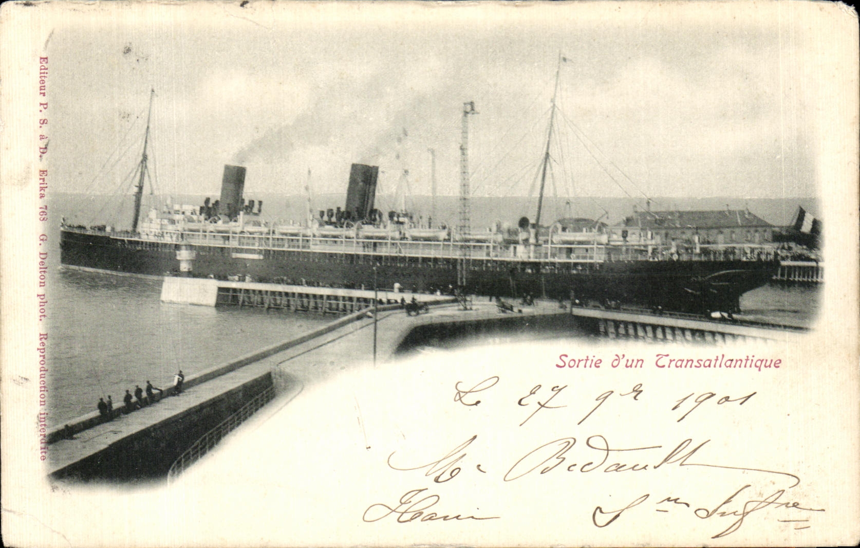 CPA Left a Deck chair Boat