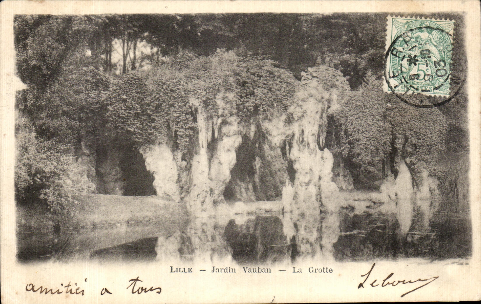 CPA Lille Vauban Garden the Cave