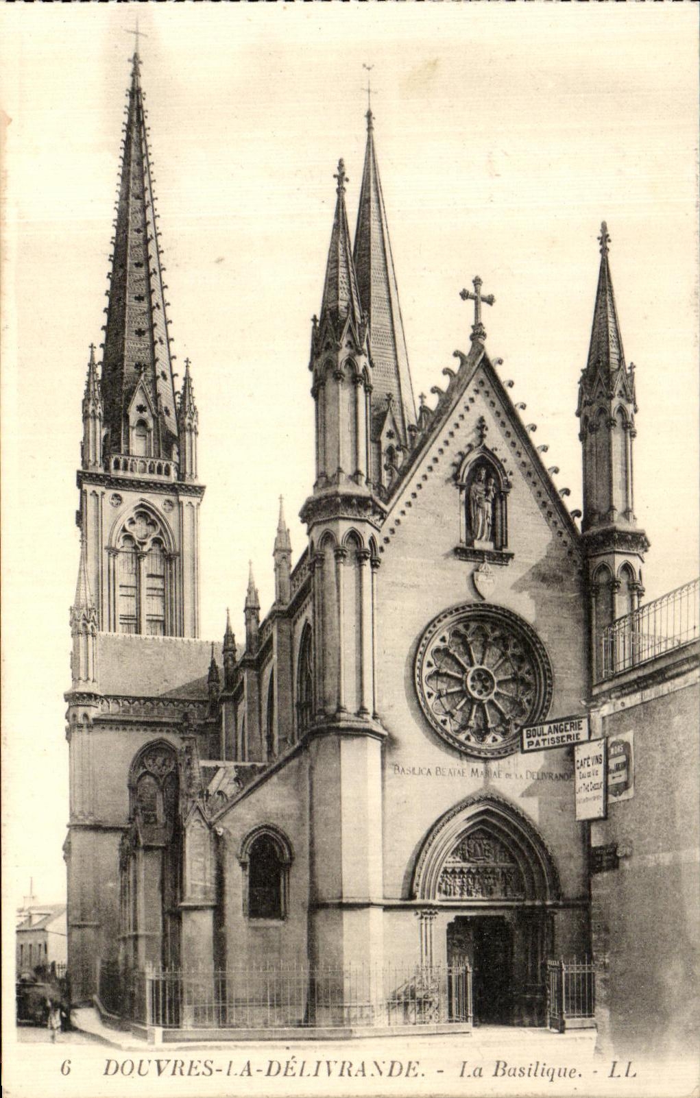 CPA Dover Delivrande the Basilica