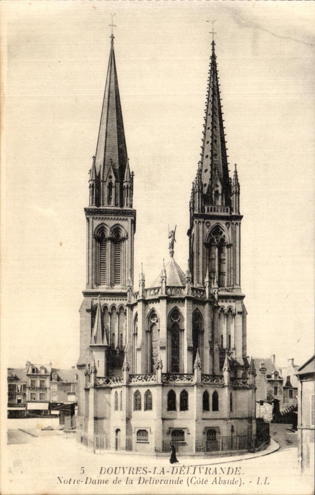 CPA Dover Delivrande Notre Dame of Delivrande (Dimension Apse)