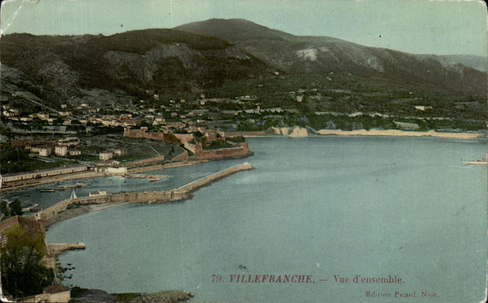 CPA Villefranche Vue d ensemble