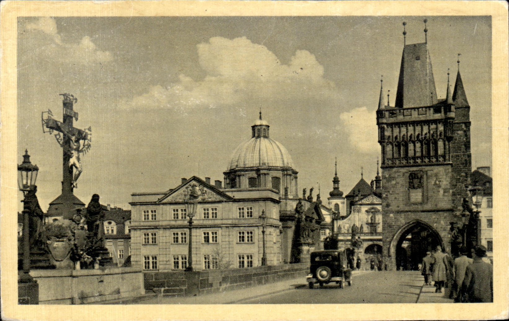 CPA Praha Staromestaka mostecka vez Tchequie 