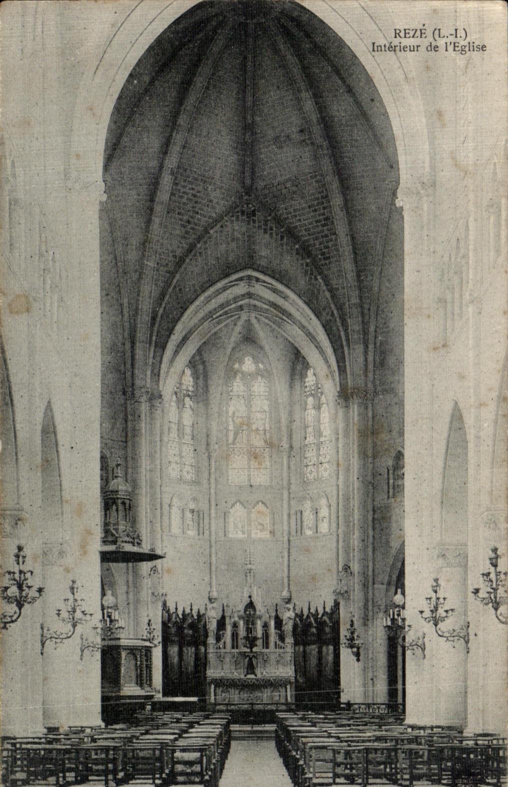 CPA Reze interior de iglesia de I