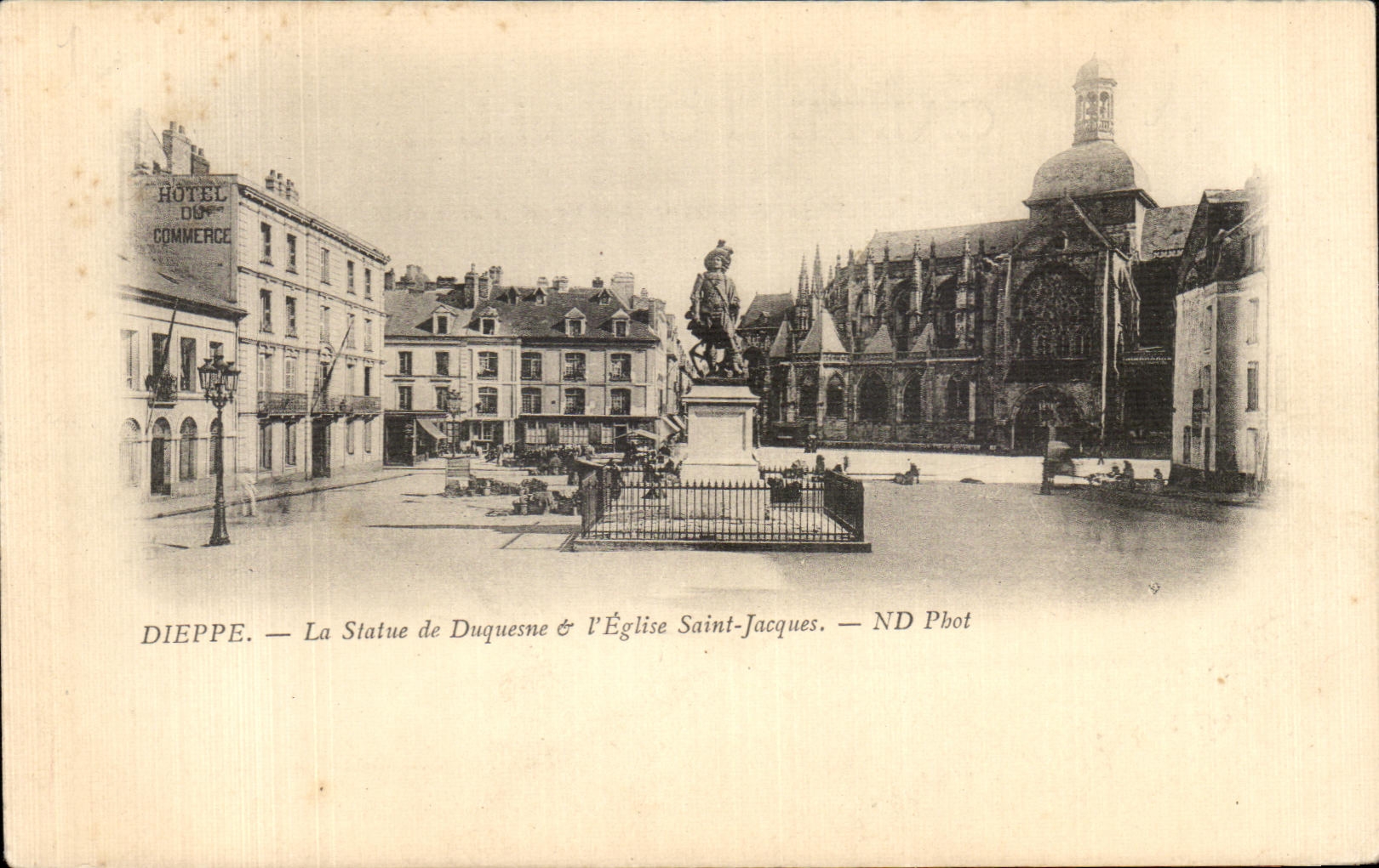 Estatua de CPA Dieppe del santo Jacques de la iglesia de Duquesne I