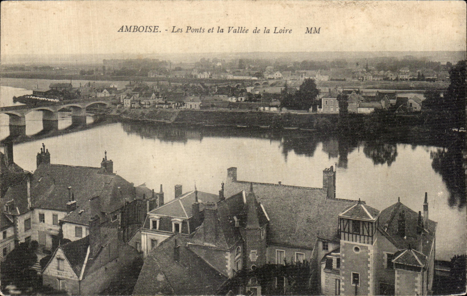 CPA Amboise Les Ponts et la Vallee de la Loire