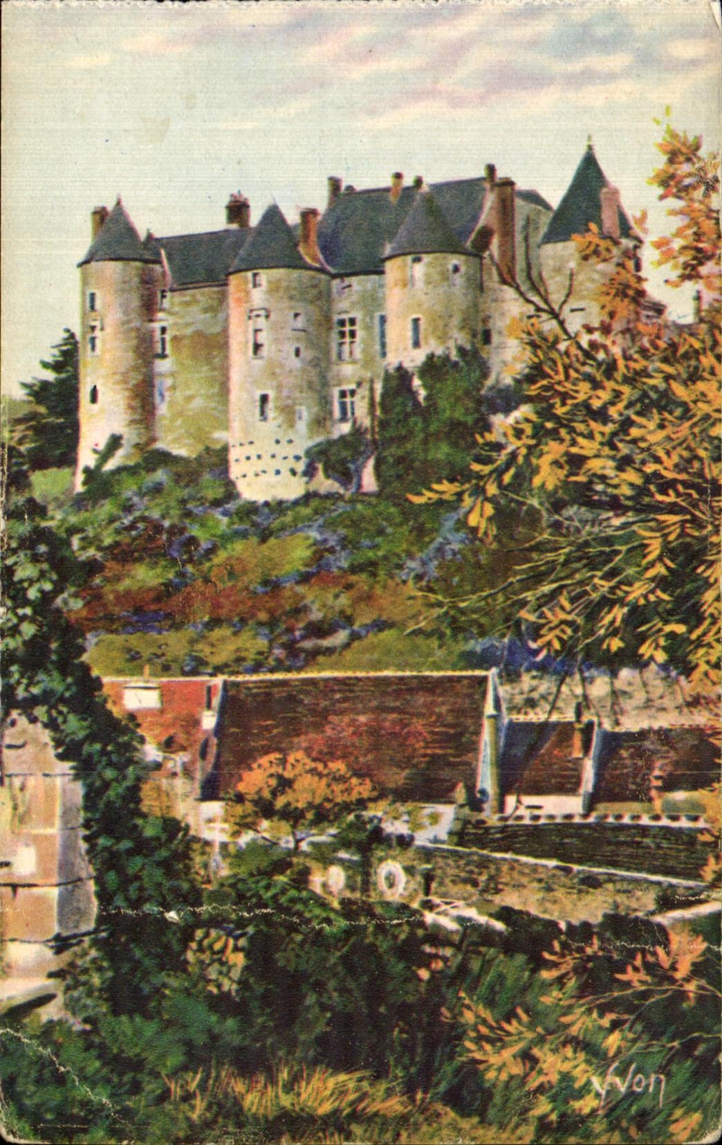 CPA Soft France Castles the Loire Castle of Luynes