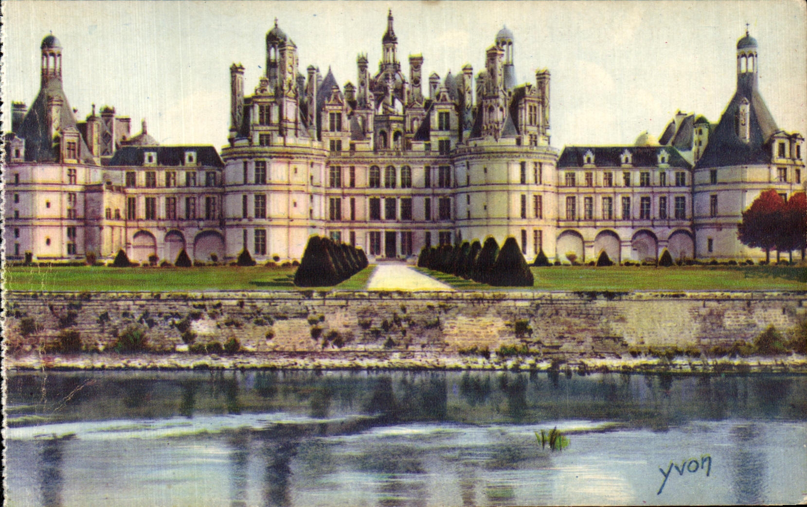CPA La Douce France Chateaux La Loire Cahteau de Chambord