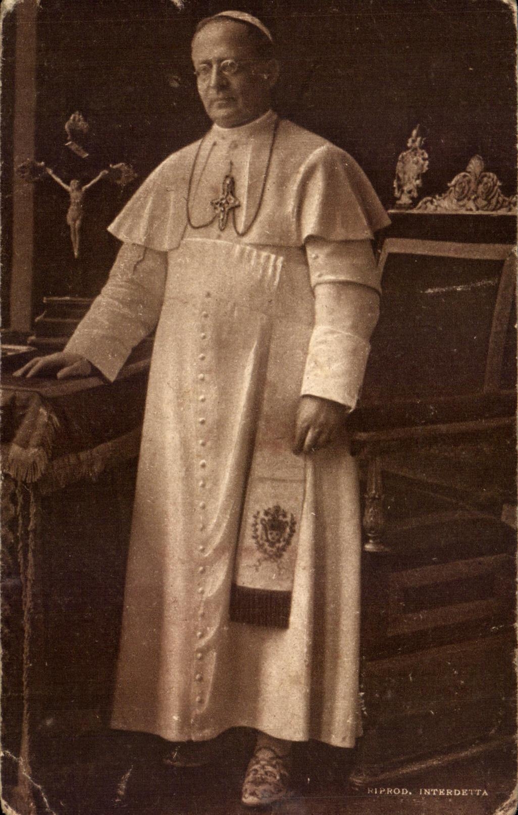 CPA Rome Pape Religion 