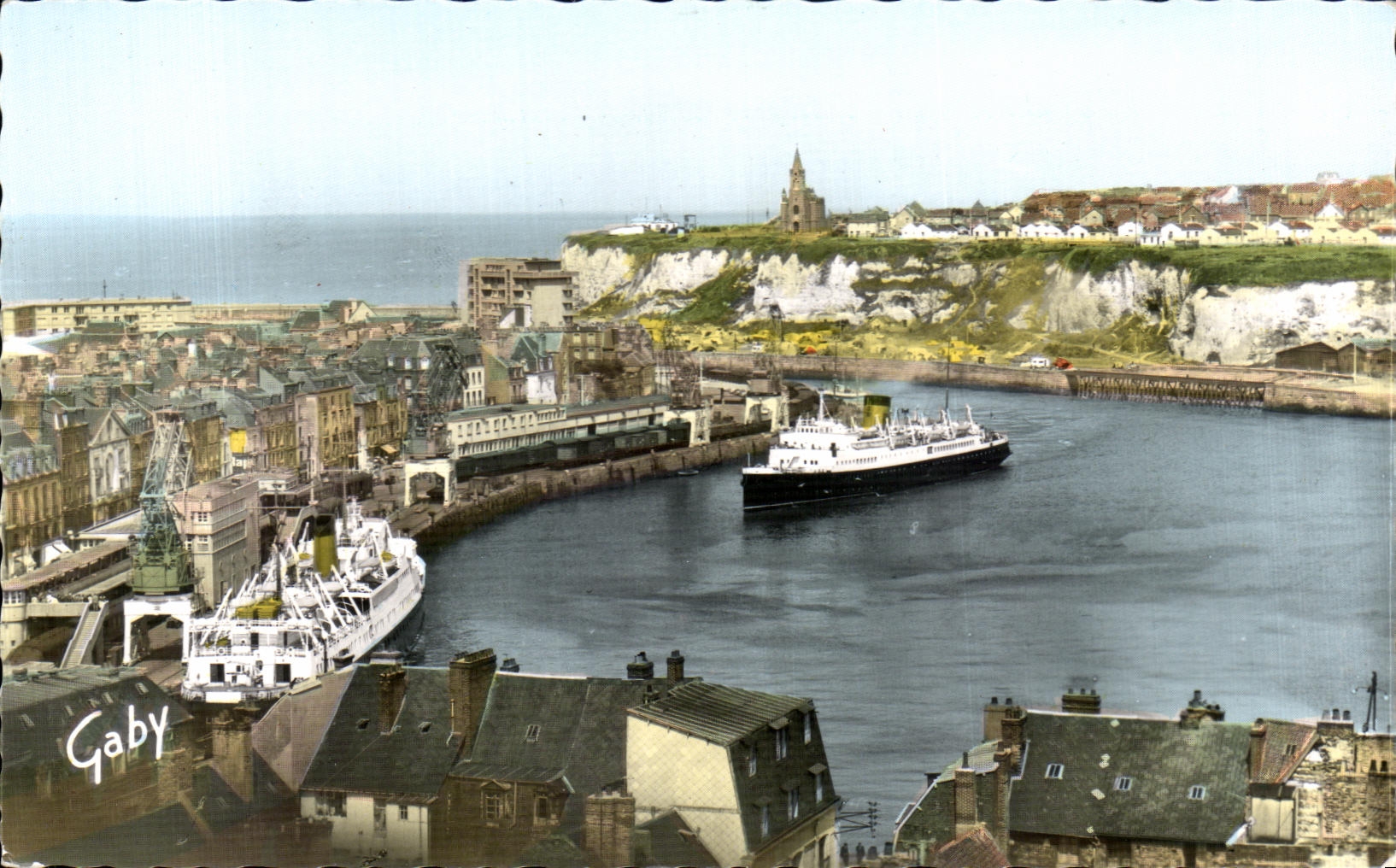 CPA Dieppe los mensajeros portuarios Dieppe New Haven el email Stemer Dieppe New Haven del puerto