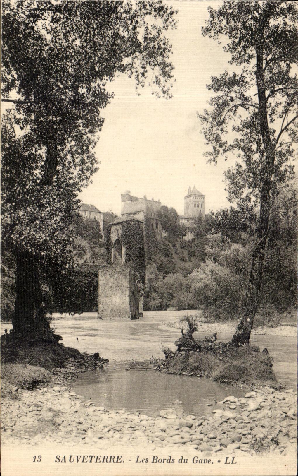 CPA Sauveterre Les Bords du Gave