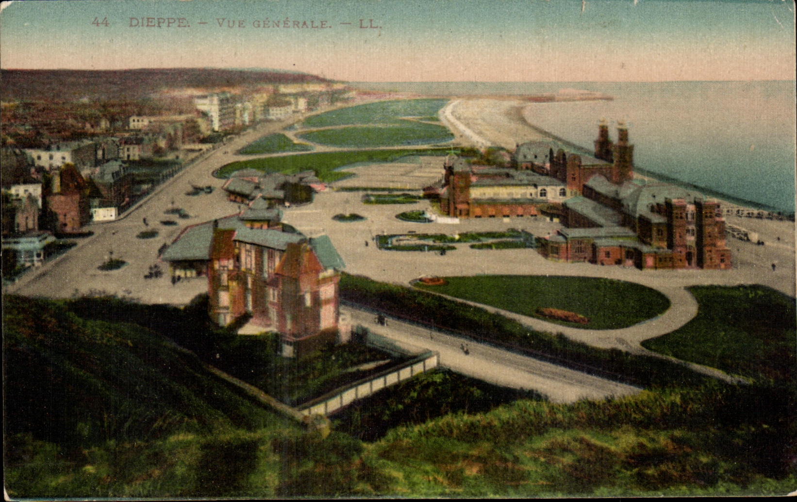 CPA Grrerale visto Dieppe