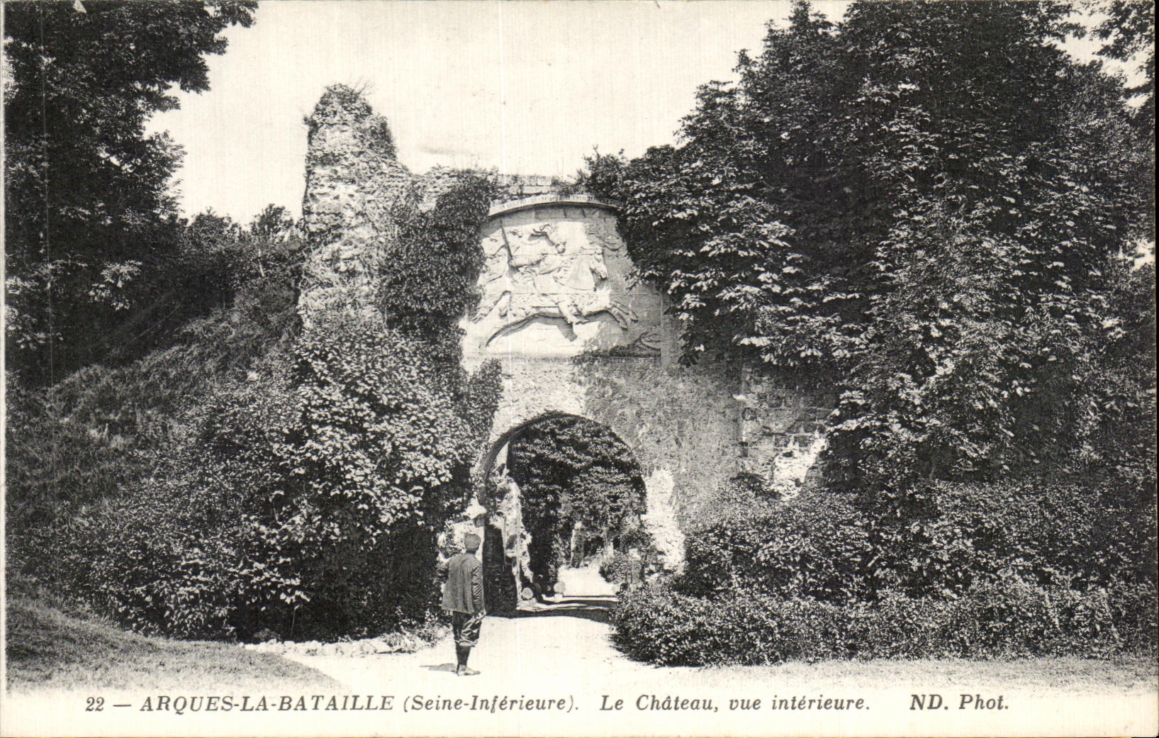 CPA Arch the Battle (the Seine Inferieure)