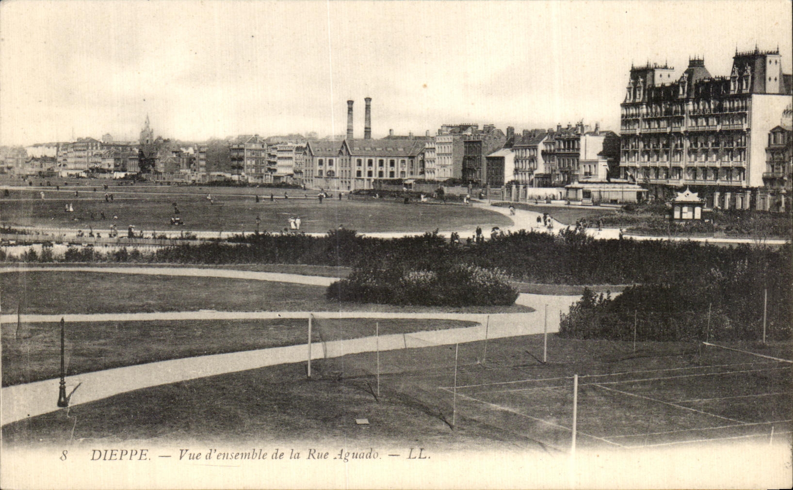 CPA Dieppe visto junto de la calle Aguado