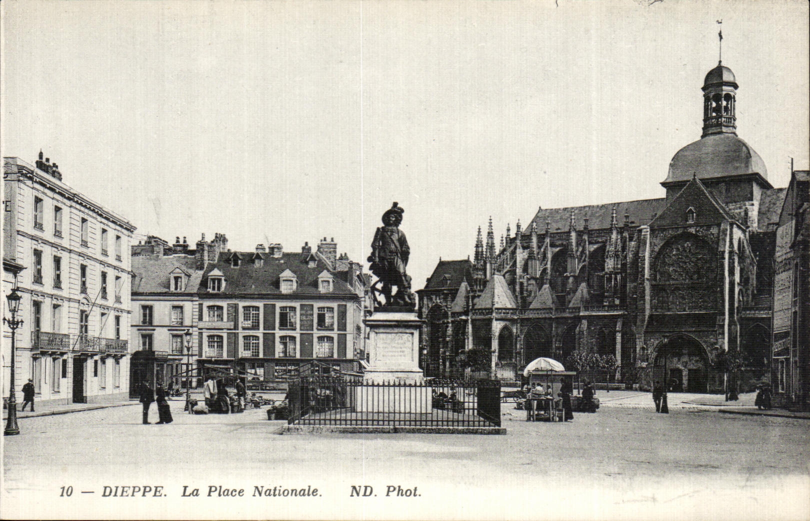 CPA Dieppe el lugar nacional