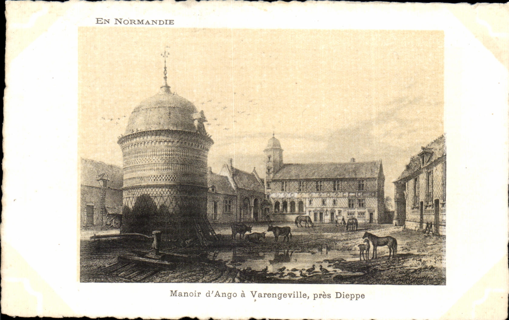 CPA manor Ango has Varengeville close Dieppe