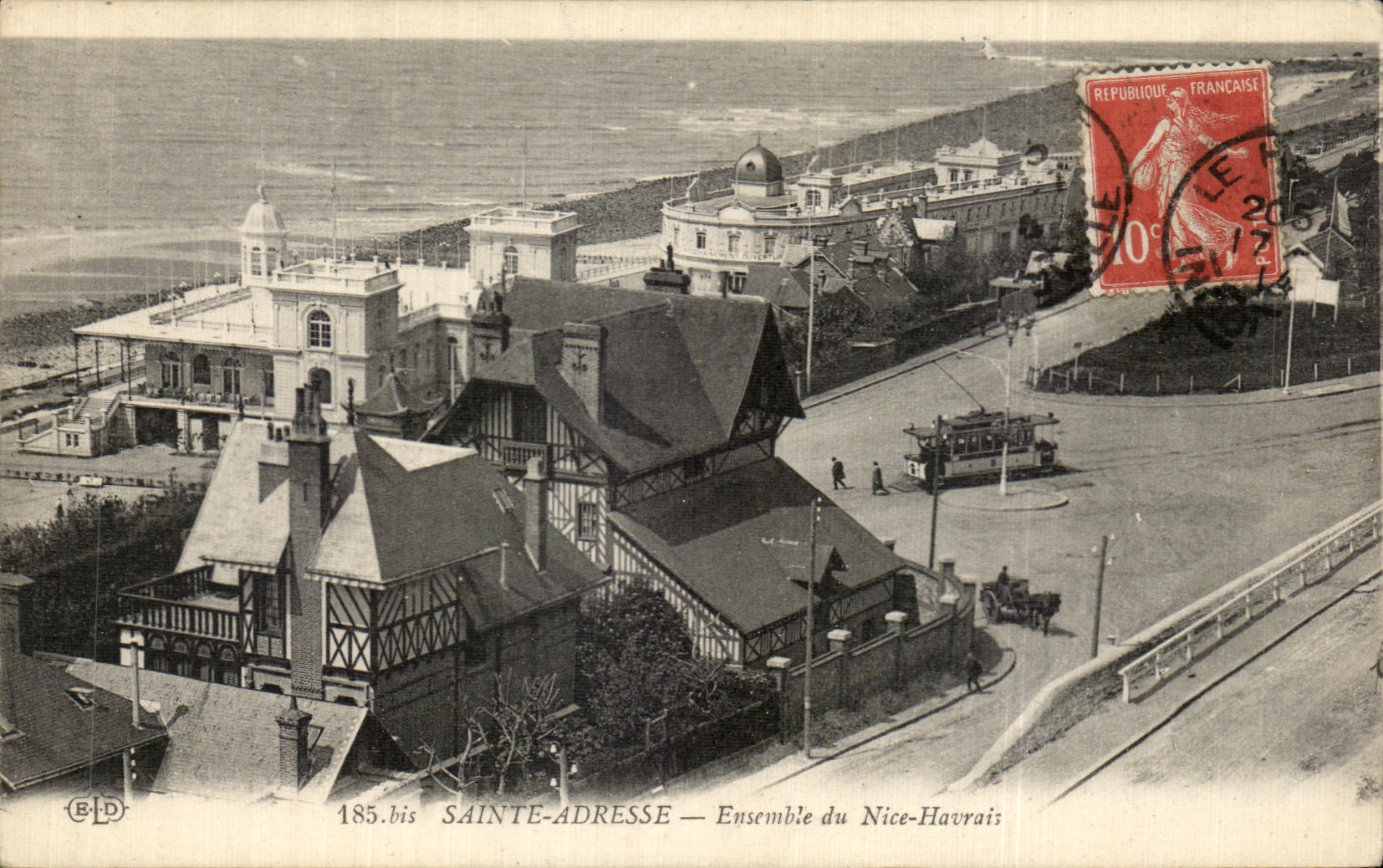 CPA Saint Address Together of Nice havrais