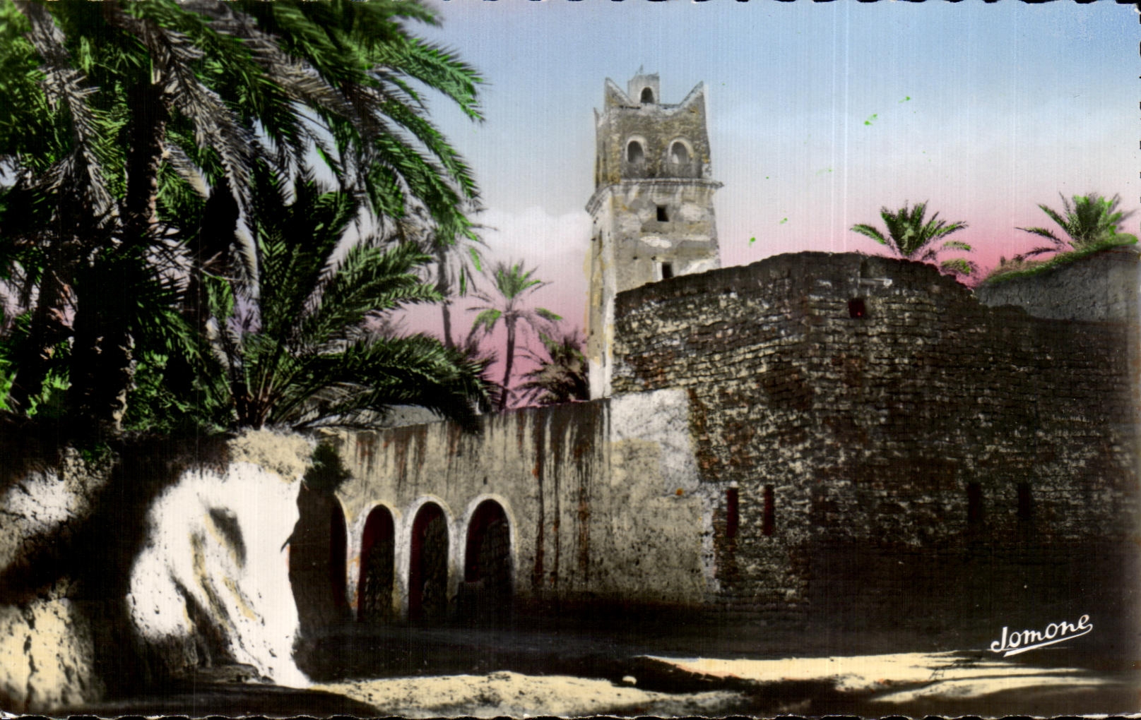 CPA Scenes   Types Biskra Mosquee de M Cid