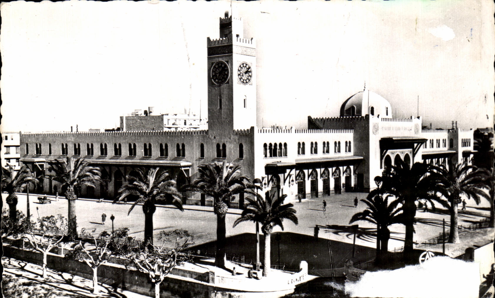 CPA oran Train station CFA