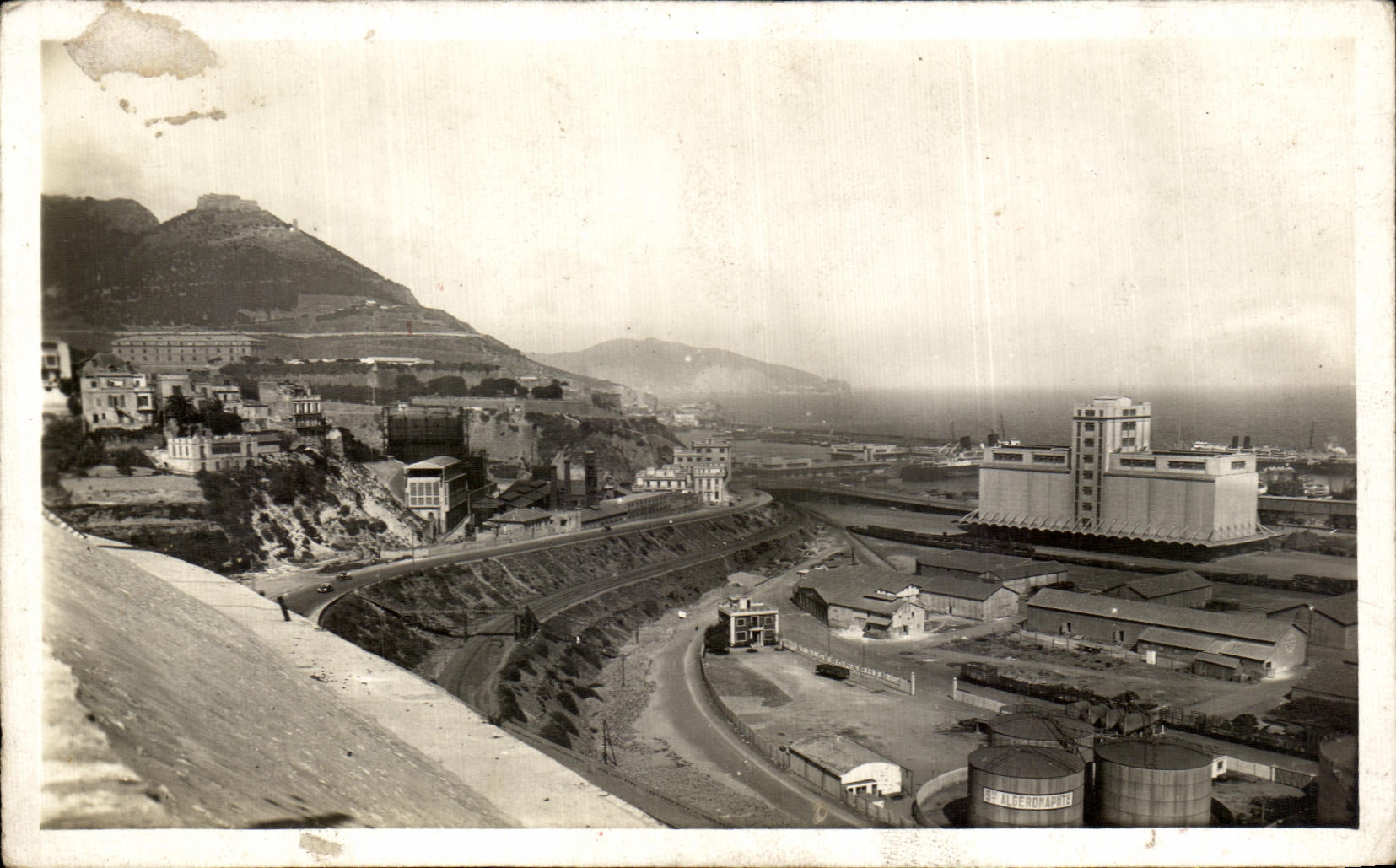 CPA Oran News road of the Port