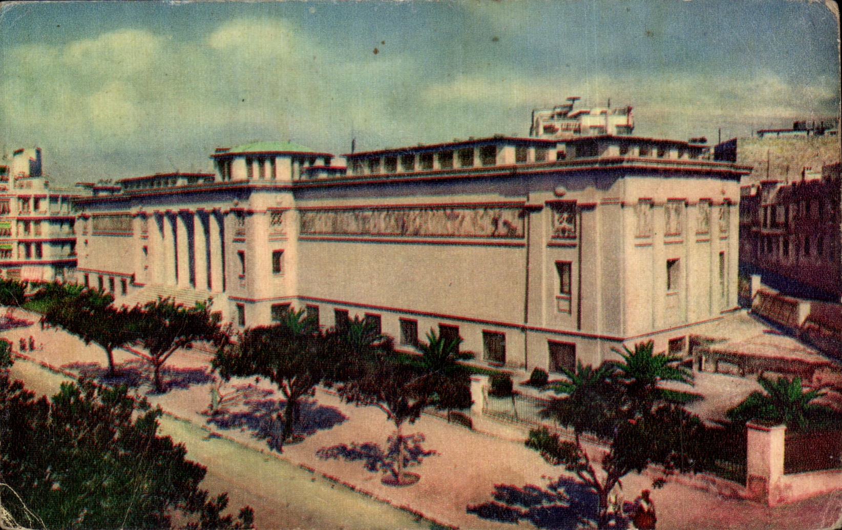 CPA oran the Museum of Beautiful arts